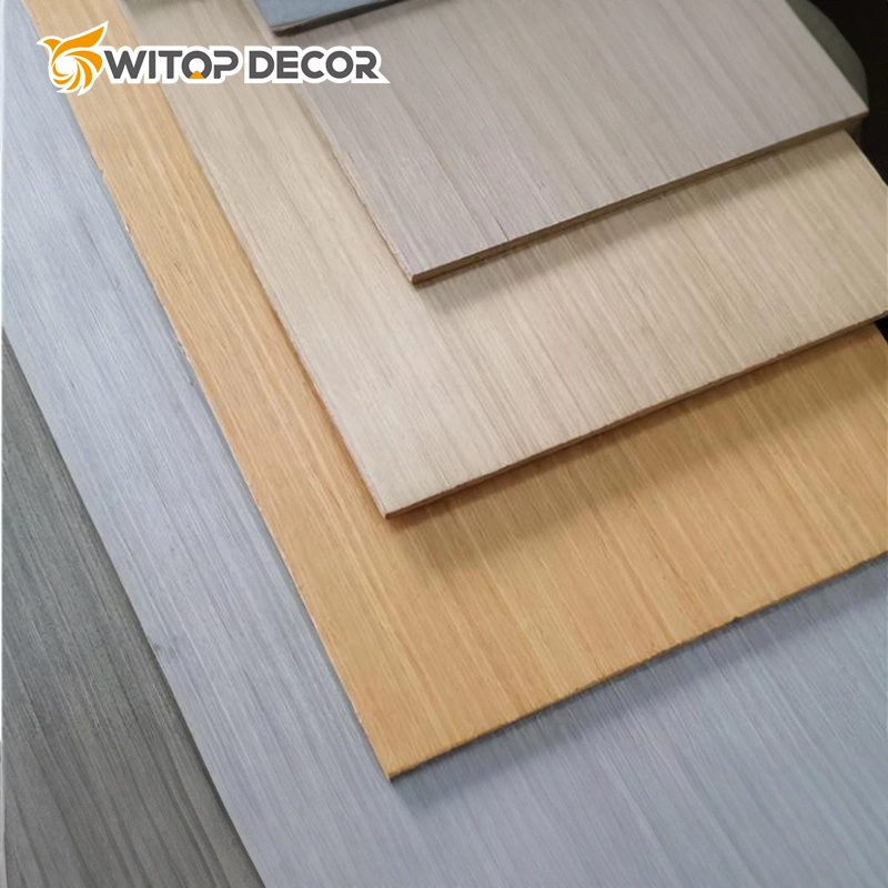 2023 Hot Sell Decoration Material Bamboo Charcoal Wood Veneer Charcoal Panel