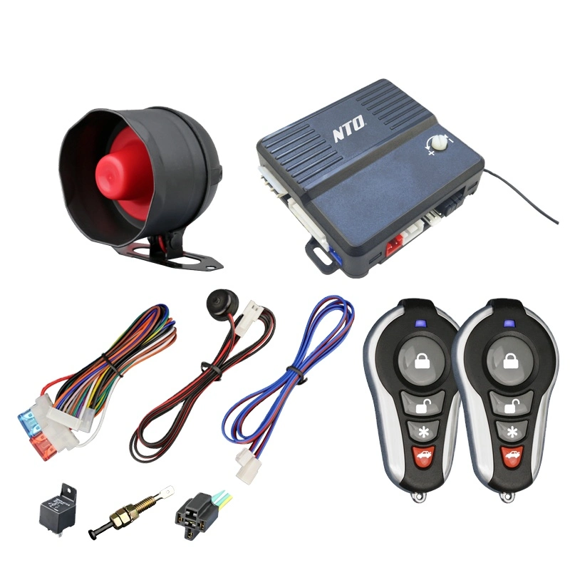 Smart Anti-Theft Code Varible Car Alarm with Shock Sensor Build-in