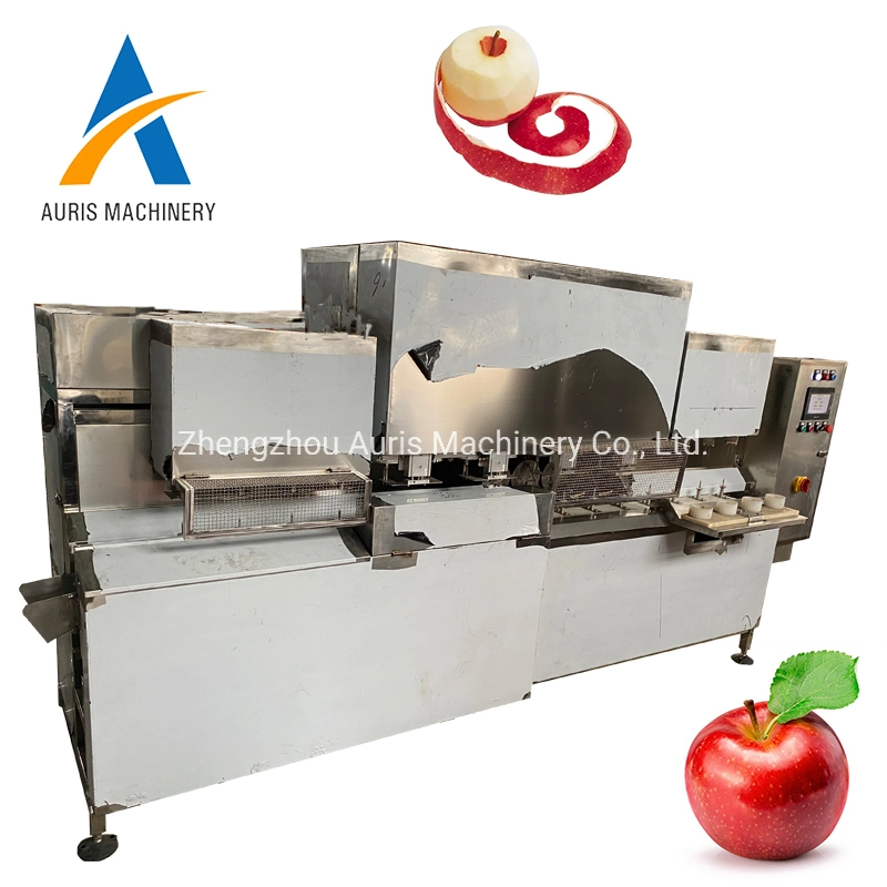 PLC gesteuerte industrielle Apple Peeler corer Cutter Maschine Orange Birne Peeling-Maschine Obst Verarbeitungsanlage