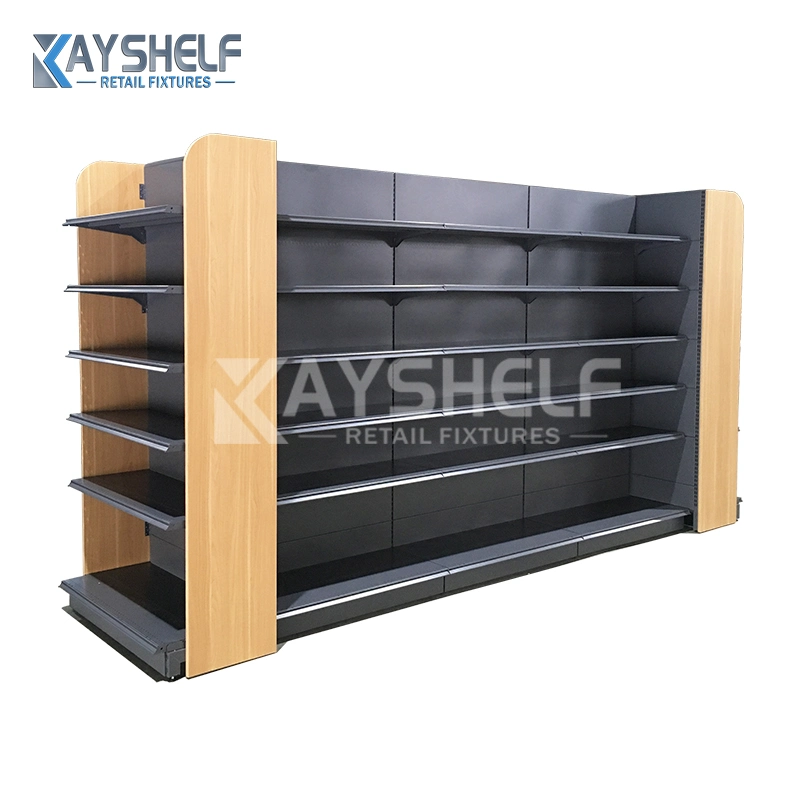 Modern Retail Shop Gondola Shelving System Grocery Store Used Display Shelving for Sale