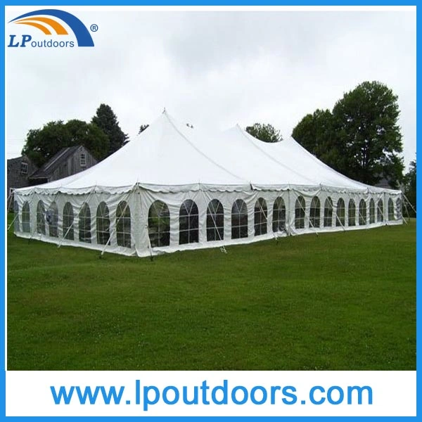 12X36m Outdoor Steel Frame High Peak Marquee Peg Pole Tent for Wedding