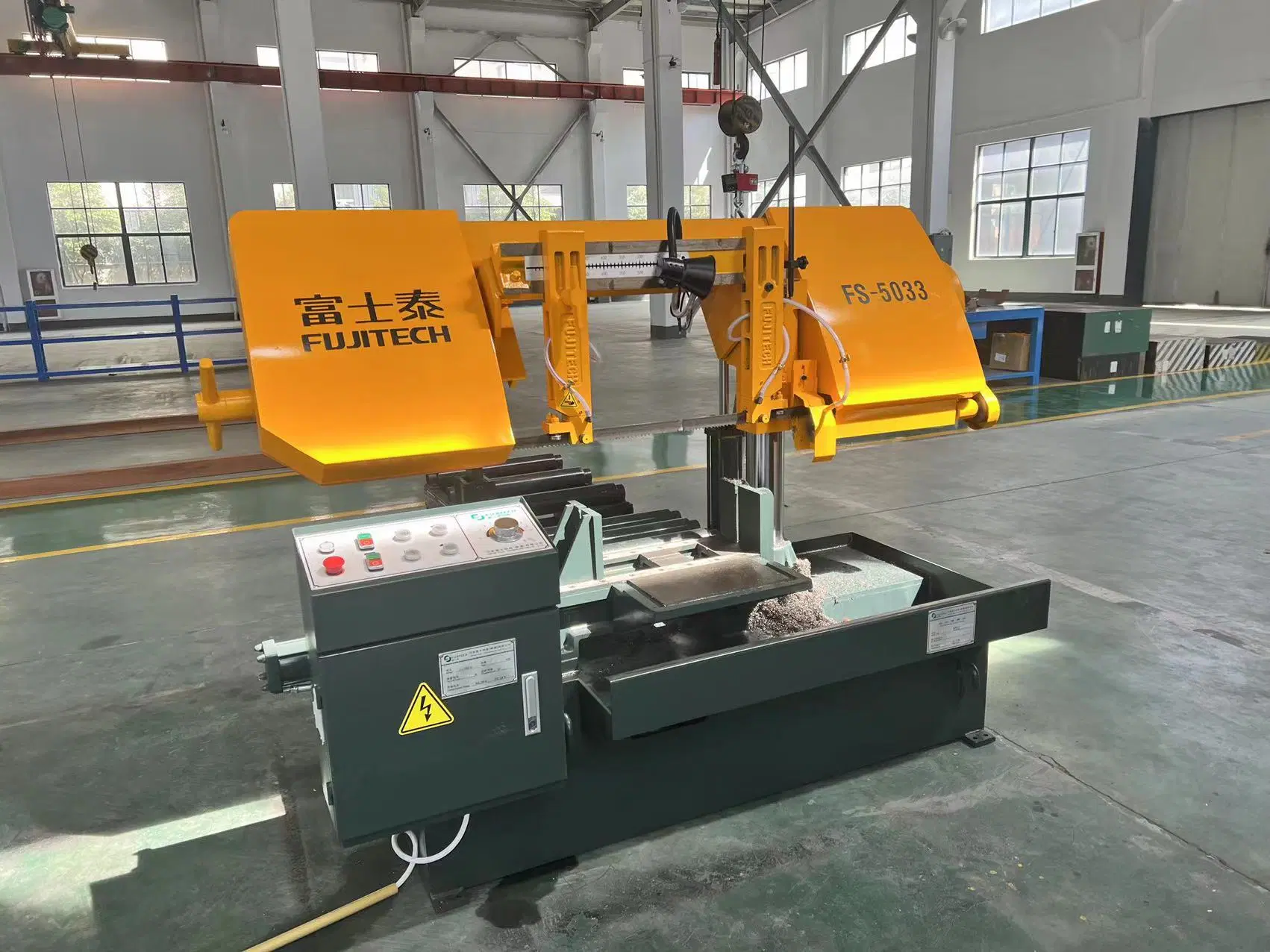 Fs-5033 New High quality/High cost performance  Semi-Automatic Band Saw for Metal