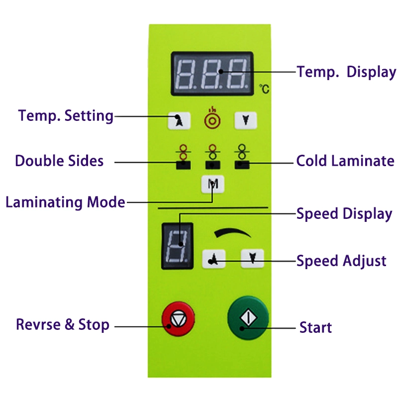 Manual Cold and Hot Laminating Machine -L380 BOPP Film