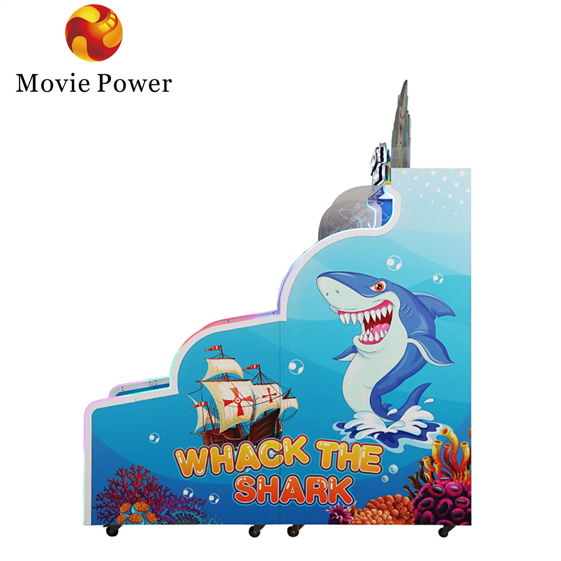 Whack The Shark Games Competition Arcade Games Machine for Kids Lottery Machine