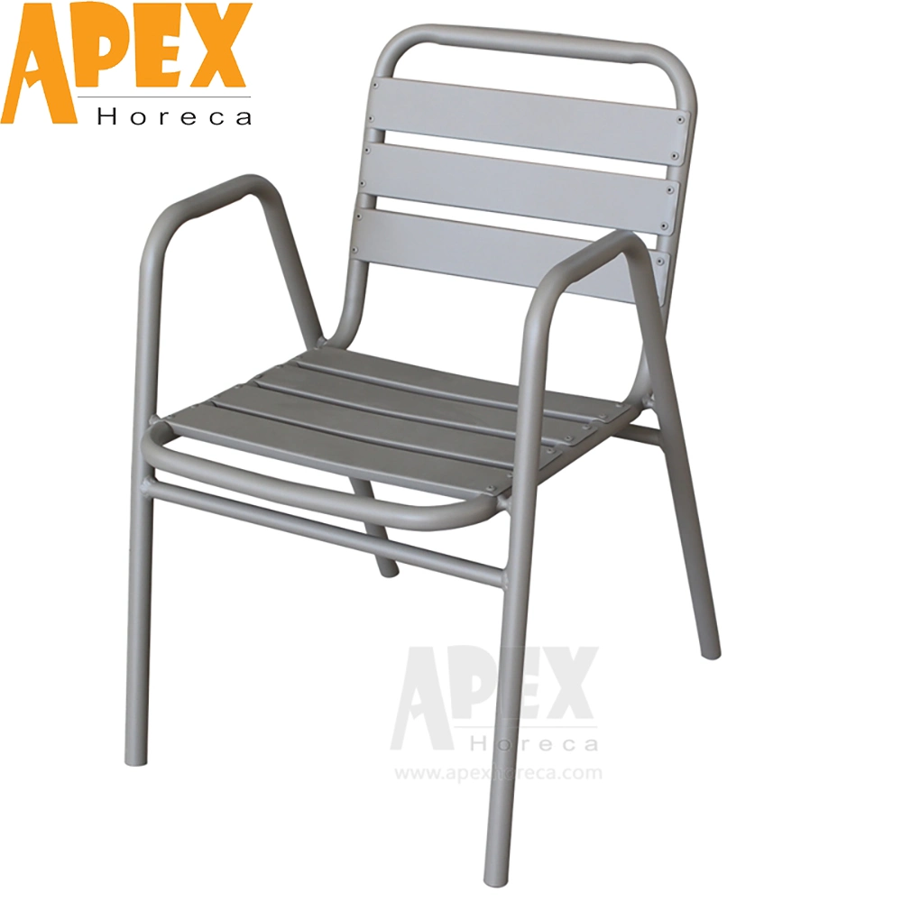 Factory Supplier Wholesale/Supplier Outdoor Garden Furniture Aluminum Portable Back Chair