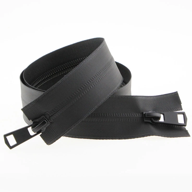 Hot Sale Garment Accessories Waterproof Zipper Double Sliders and Nylon Waterproof Zipper