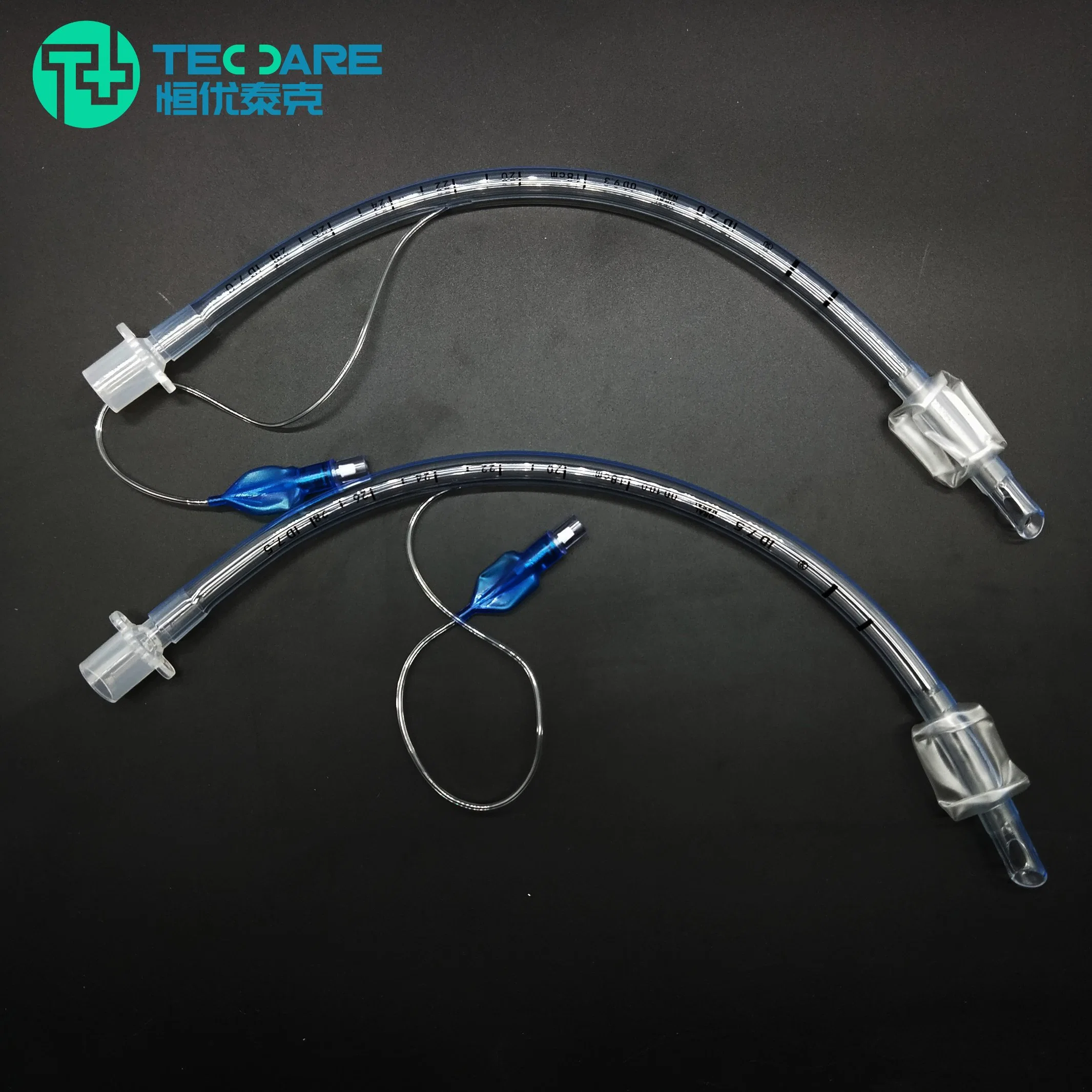 Medical PVC Tracheostomy Tube Endotracheal Tube Intubation for Patient