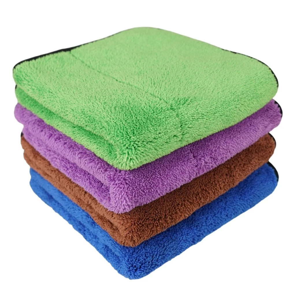 Accept Custom Softspun Microfiber Vehicle Washing Cloth Micro Fabric Cloth