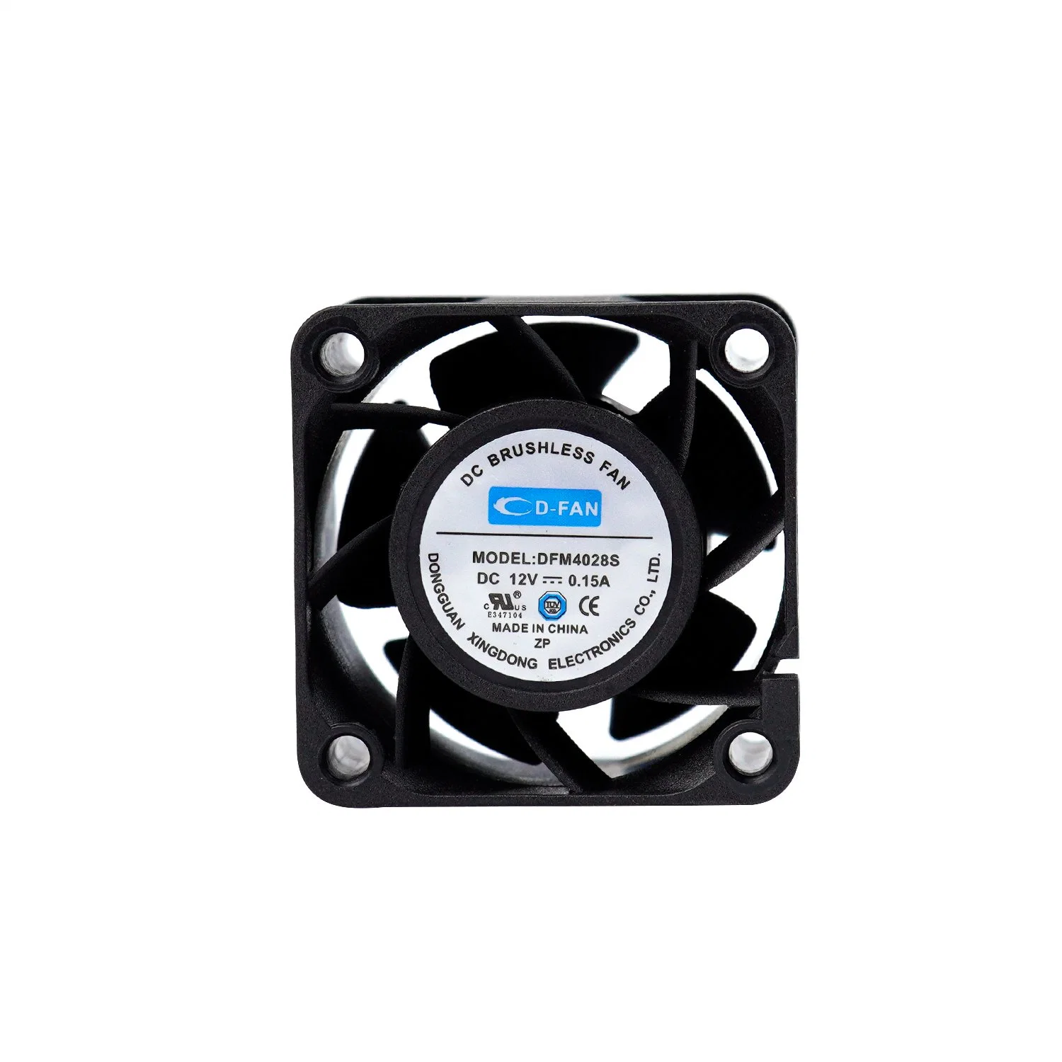 La grande vitesse 40mm 12V 4cm Ventilateur axial CC sans balai pour les contrôleurs industriels