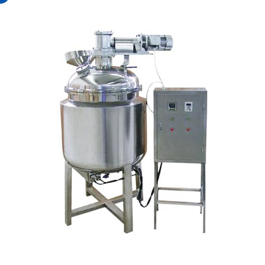 Industrial Mixer Electrically Heated Stainless Steel Mixing Tan