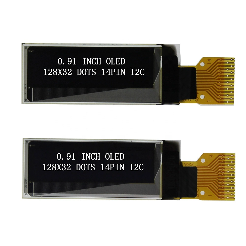 Promotional 0.96 Inch 128X64 OLED LCD Display White Color Micro OLED Display