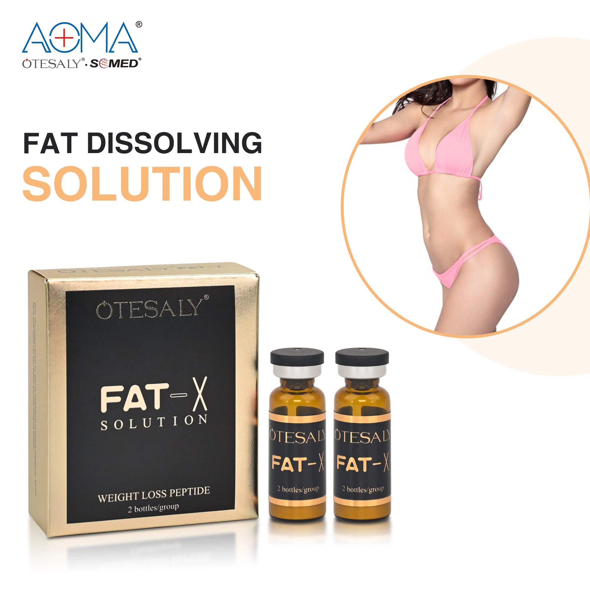 Otesaly Excess Fat Melting Injection Enhance Satiety No Food Taboo Tighten Belly Skin