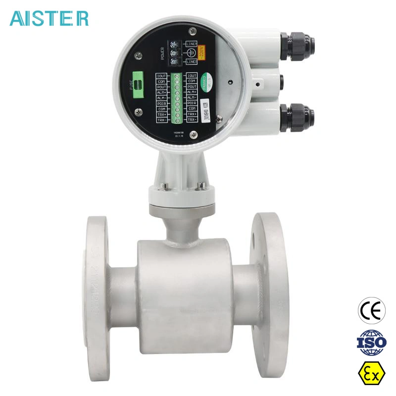 High Accuracy Stainless Steel Corrosive Liquid Electromagnetic Water Flow Meter