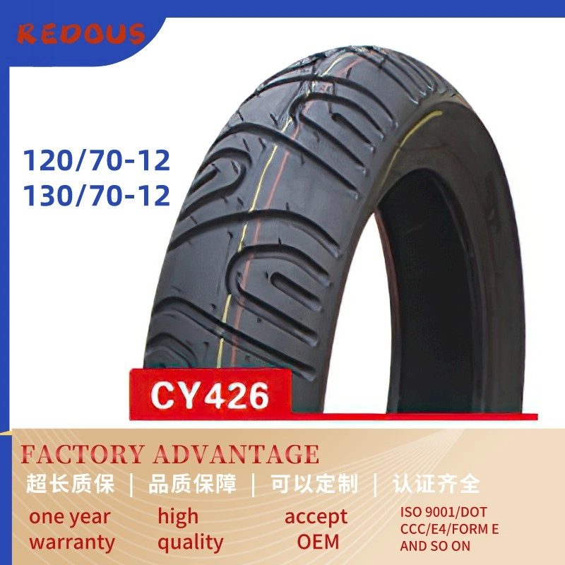 Best Quality China Made ATV Bike Motorcycle Tubeless Tires Scooter Tyre 120/70-12