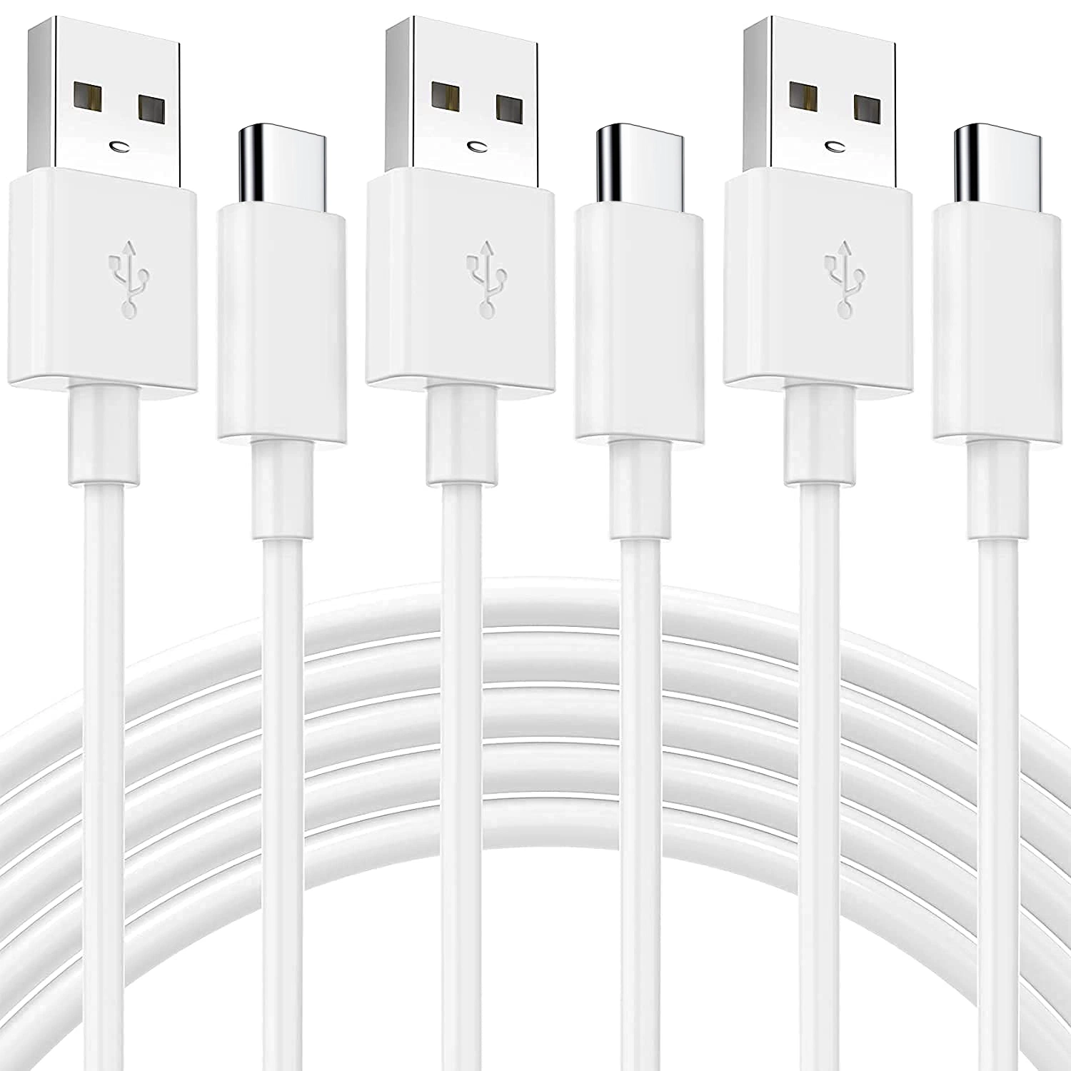 Fast Charging USB Type-C Cable USB Data Charger Cable 1m 2m 3m USB Charging Cable Mobile Phone USB C Charger Cable USB C Cord Wholesale Mobile Phone Accessories