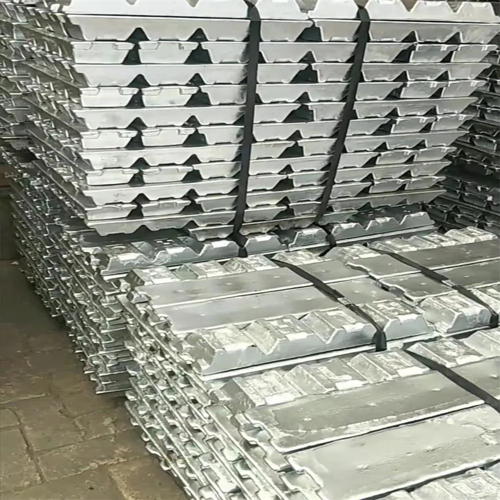 99.99% Zinc Metal Ingots Alloy Steel of Steel Structure