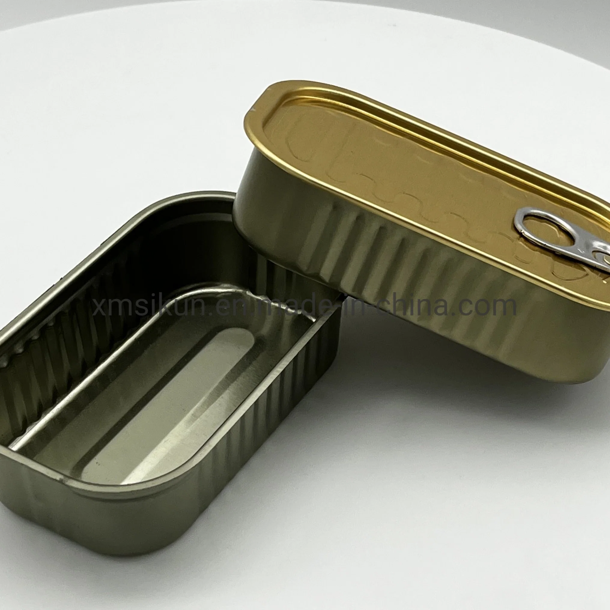 Metal Tin CAN Manufacturers Оптовая торговля 311# Цена Low Sardine CAN