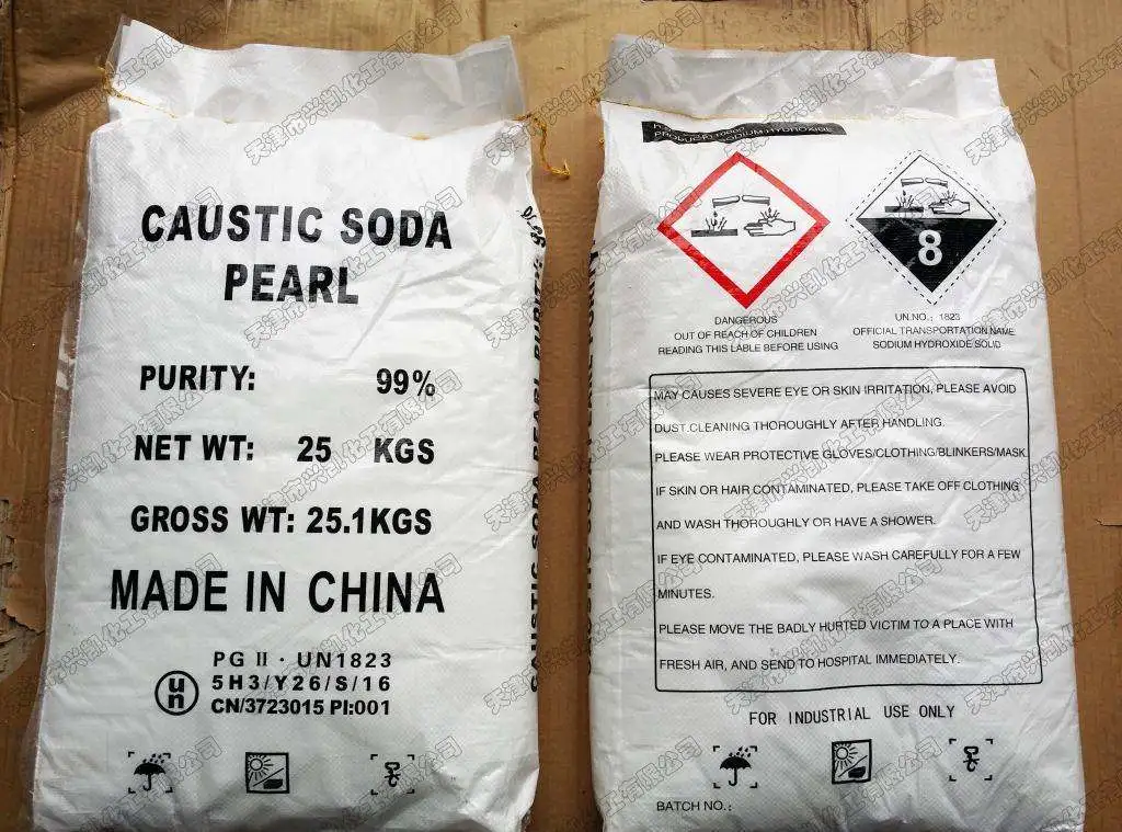 Low Price Industrial Grade 99% Sodium Hydroxide for Papermaking