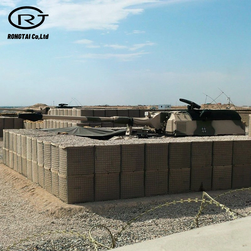 Galvanized Hesco Bastion High Security Hesco Bastion Barrier