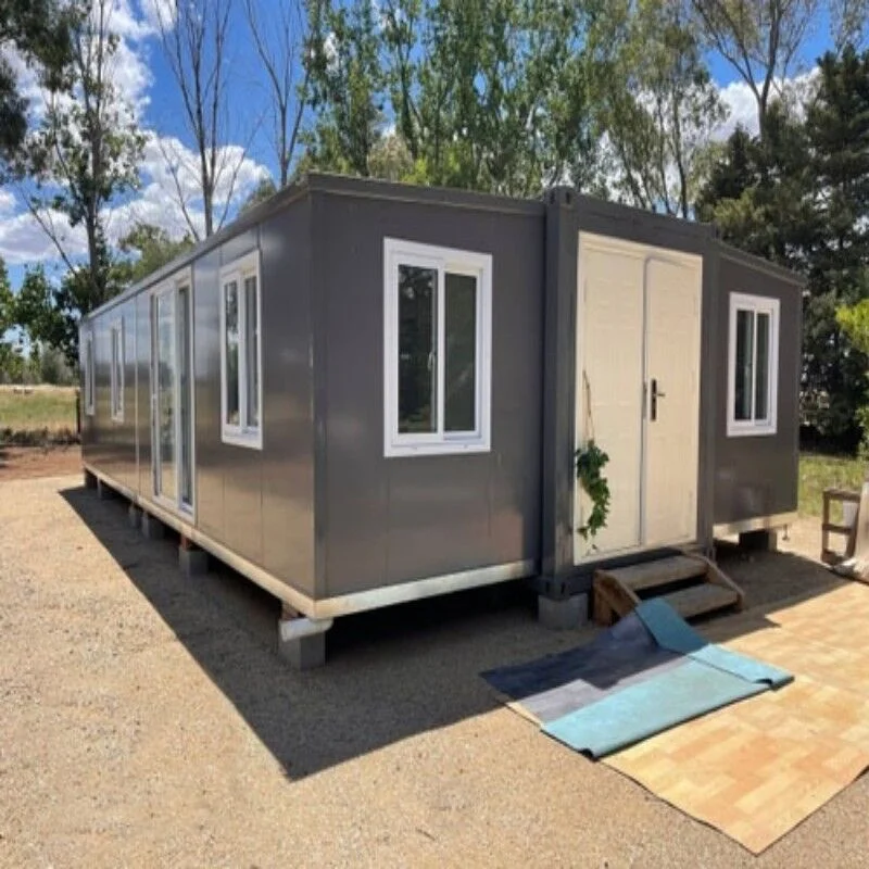 2 Bedroom a Frame Prefab Tiny Container House for Business Purposes Only