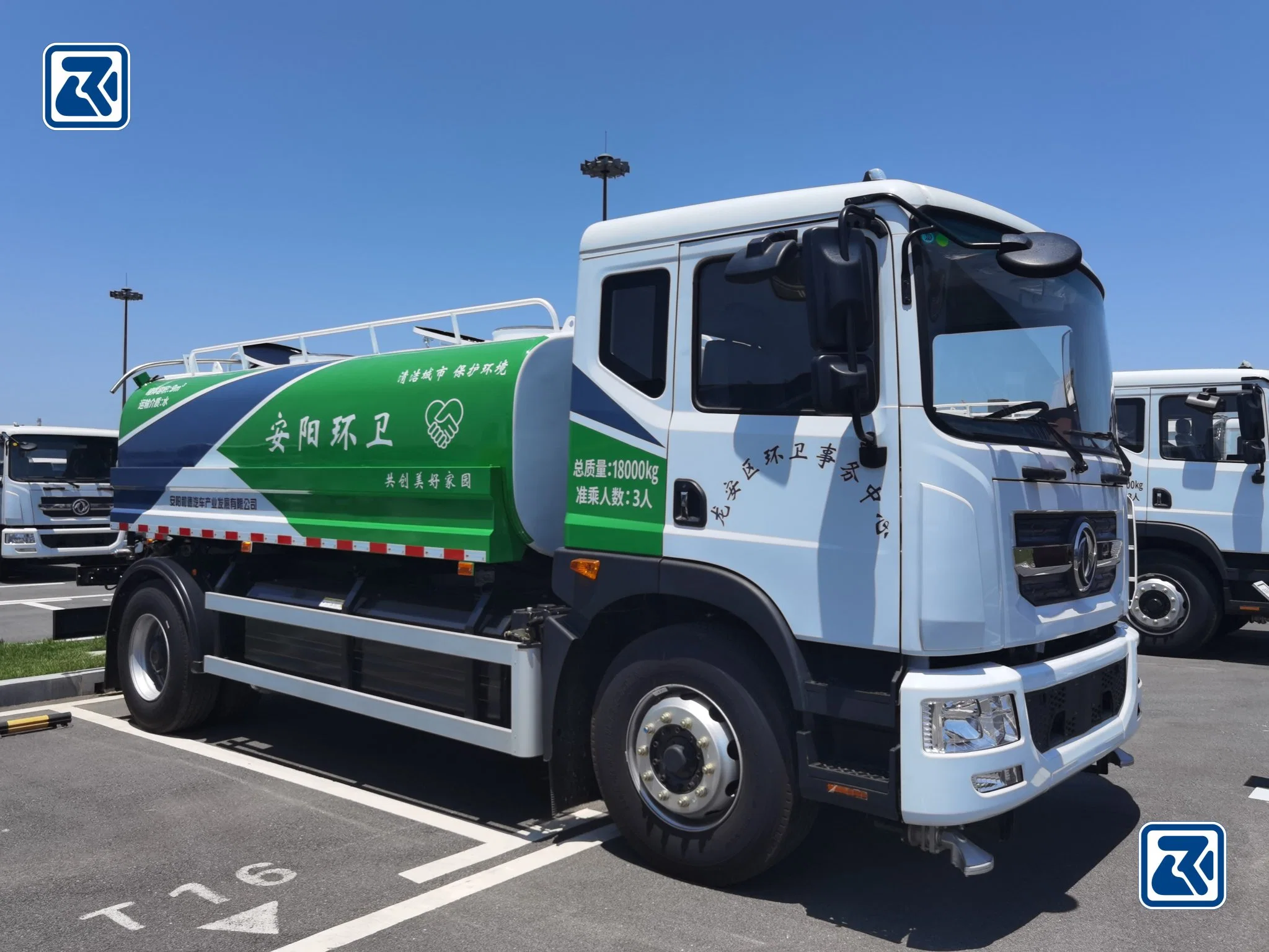 Electric Vehicles Brand New Dongfeng Sanition Trucks City Electrical Water Sprinkler Truck
