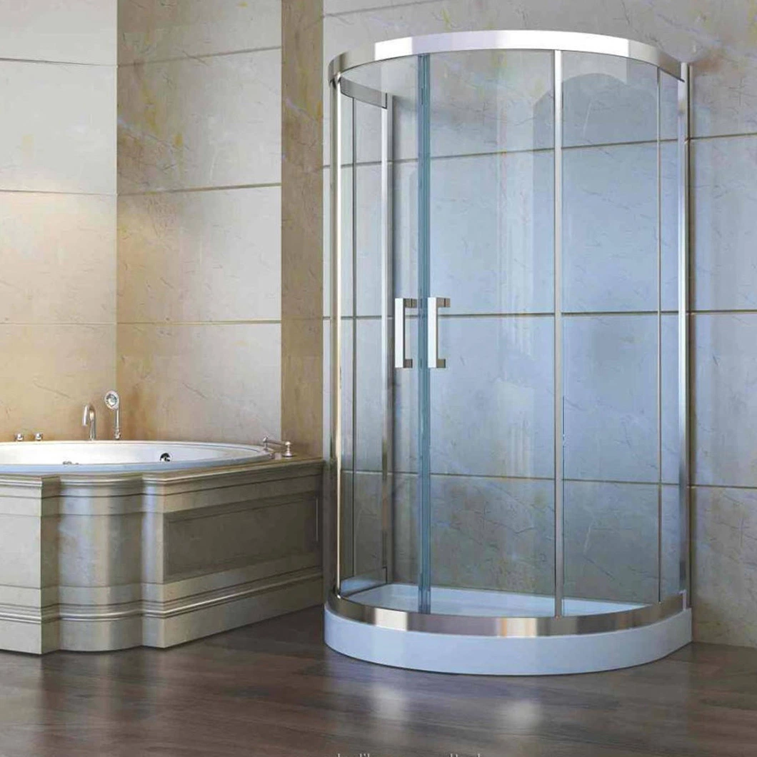 Qian Yan Black Shower Door China Luxury Modern Showers Suppliers Durable and Environmentally Friendly Stainless Luxury Steam Shower Sauna Room