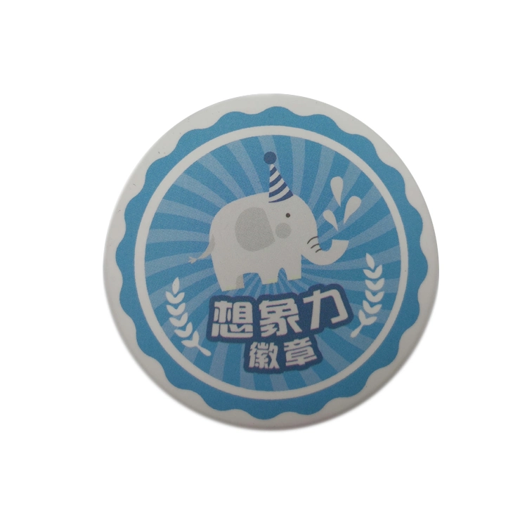 Cadeia Hoteleira Factory Barato preço cartas personalizadas Anime Logotipo Bonitinha Flandres Botão Metal crachá para venda presente de promoção (YB-HD-151)