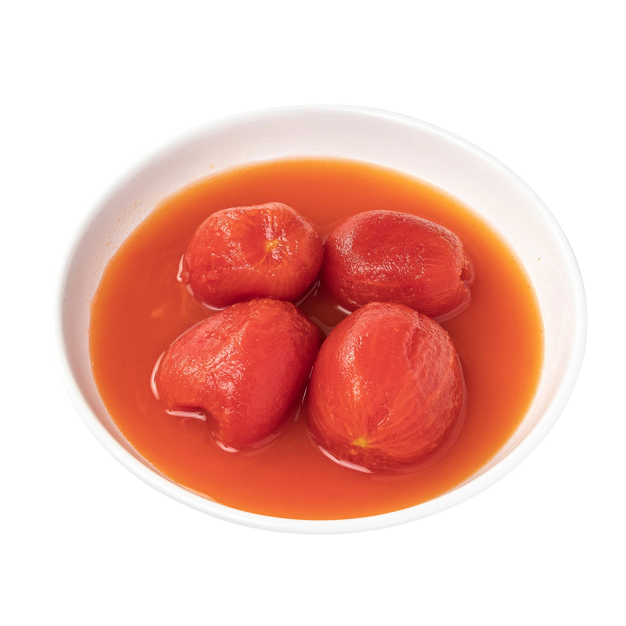 Heißer Verkauf frische Konserven geschälte Tomaten in Wasser / Tomatensauce