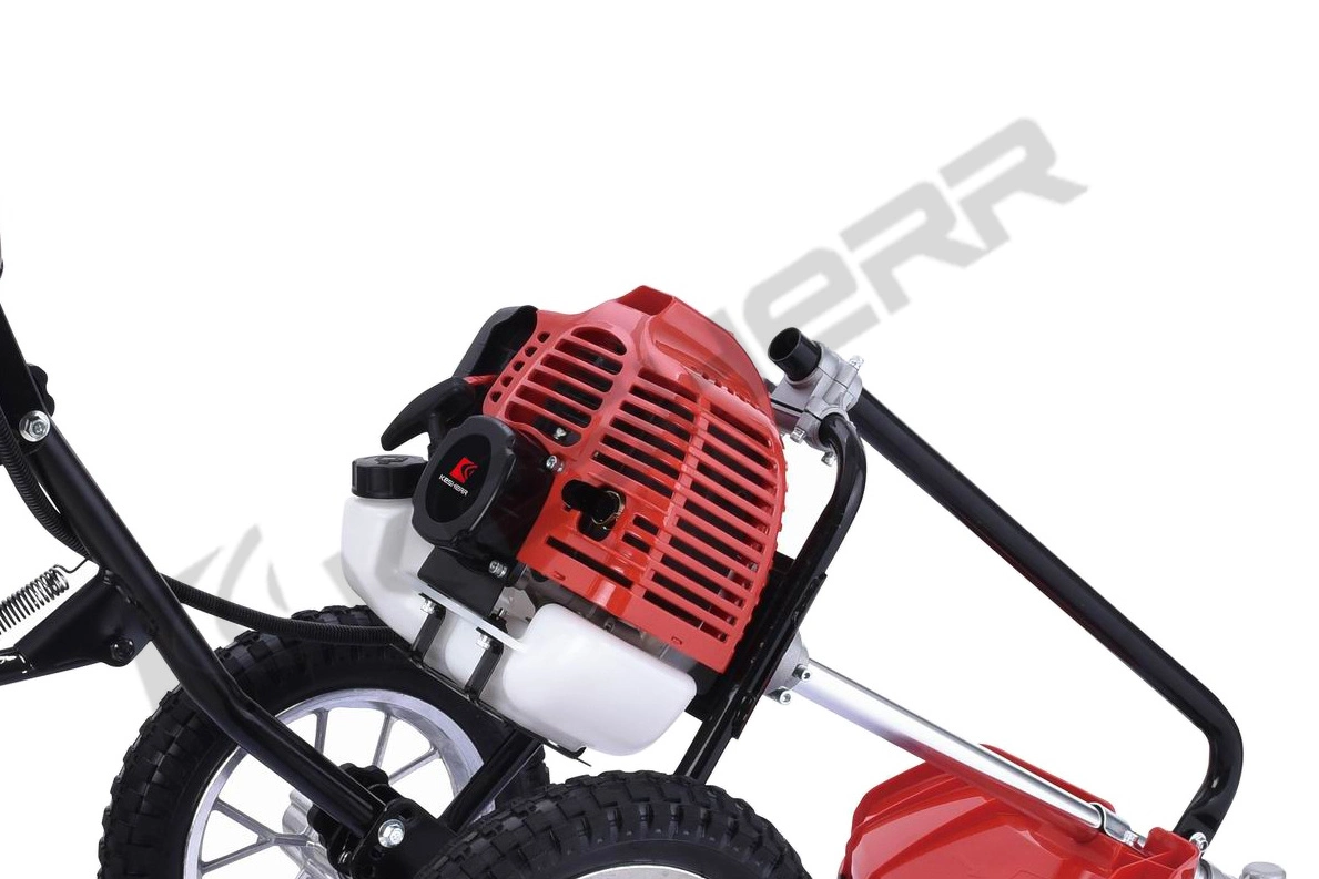 Kesherr Garden Machinery 2 Wheel 51,7cc cortador de cepillo de empuje manual con 3T pala