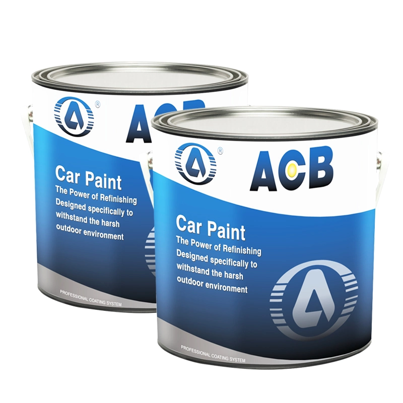 Acb China Storage Battery Supply 1K 2K Auto Refinish Car Paint Acrylic Colors with Free Samples Auto Paint