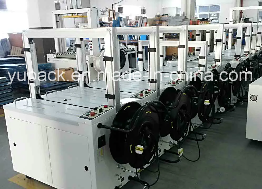 Plastic&PP&Polychem&Polypropylene&Poly Strap Semi Automatic Banding Strapper Strapping Machine for Carton Case Box