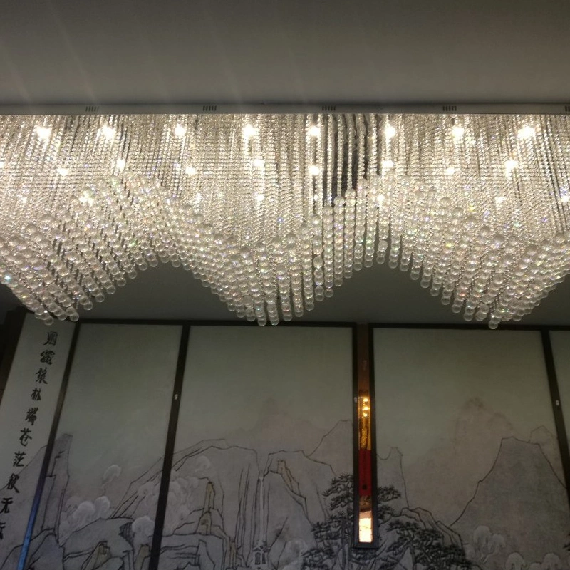 Hot Selling Custom Large Project Hotel Lobby Villa Chandelier