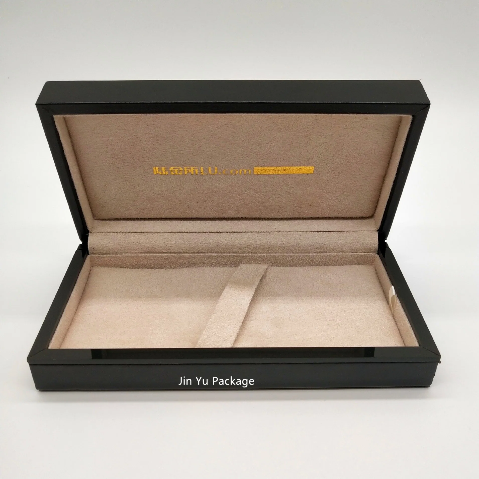 Роскошный кожаный чехол из дерева в подарочной упаковке пера упаковки пальчикового типа коробок оптовая торговля
