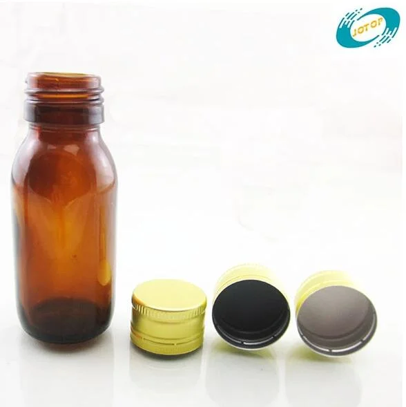 60ml 100ml 125ml Amber Oral Liquid Syrup Medicine Glass Bottle