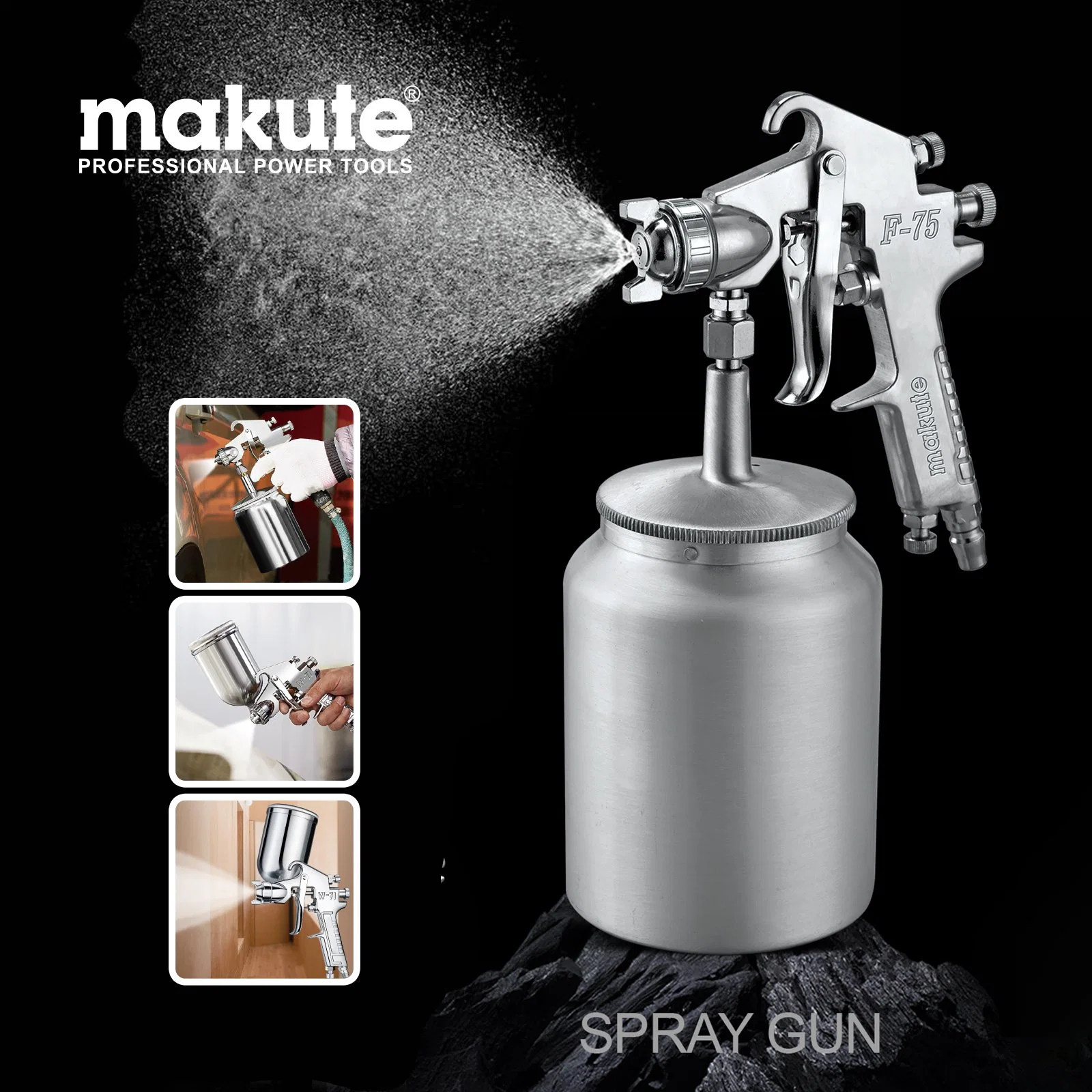 Makute Water Disinfect Painting Mace Pepper Nano Spray Gun