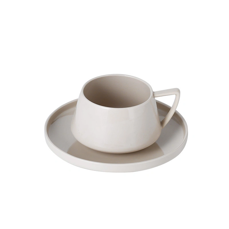 Ceramic Coffee Mug Ins Home Office Afternoon Tea Mug Amazon Foreig Simple Coffee Cup and Saucer Set