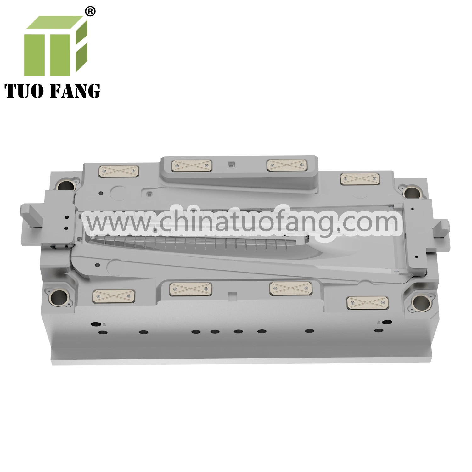 Plastic Injection Mould Molds Air Conditioner Outlet Wind Deflector Air Cooler Shell Mould