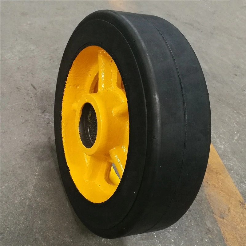 Heavy Duty Solid Rubber Wheel with 6X3