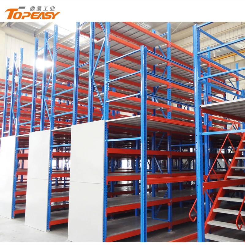 Warehouse Storage Steel Mezzanine Rack Floor System