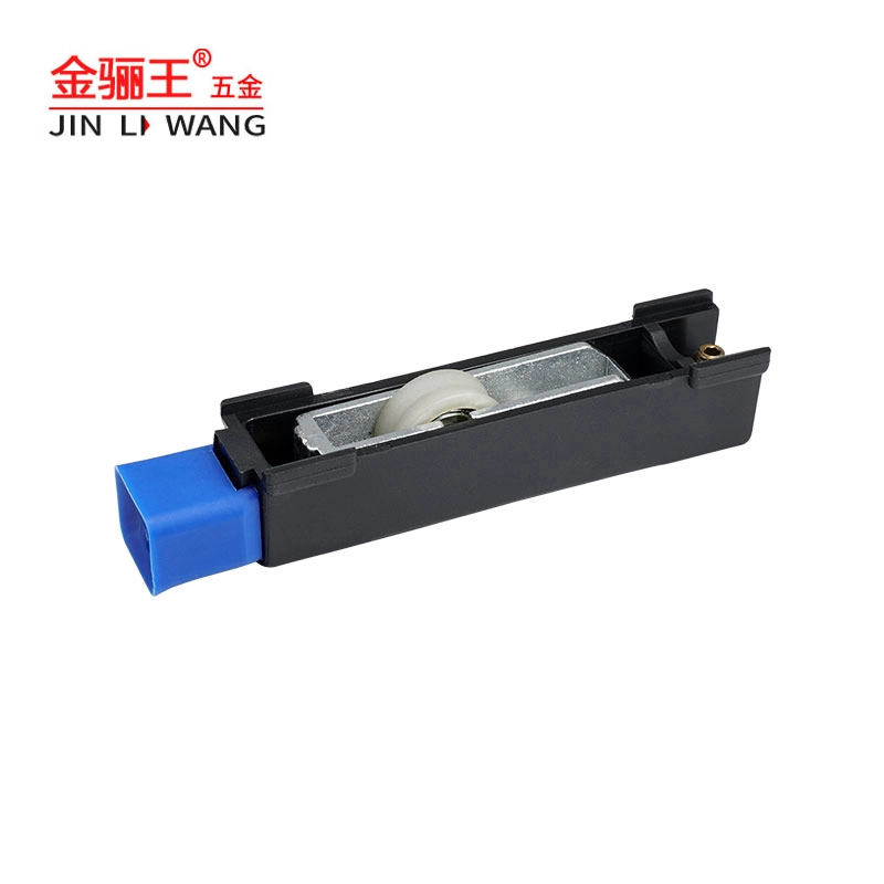 Heavy Duty V Groove Nylon Pulley Aluminium Sliding Plastic Door Wheel Single Window Roller with Ball Bearings