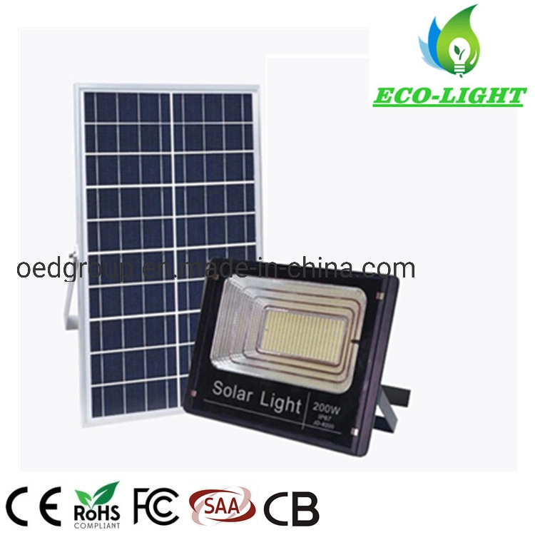 High Power 200W with Remote Control IP67 Solar Powered LED Flood Lights