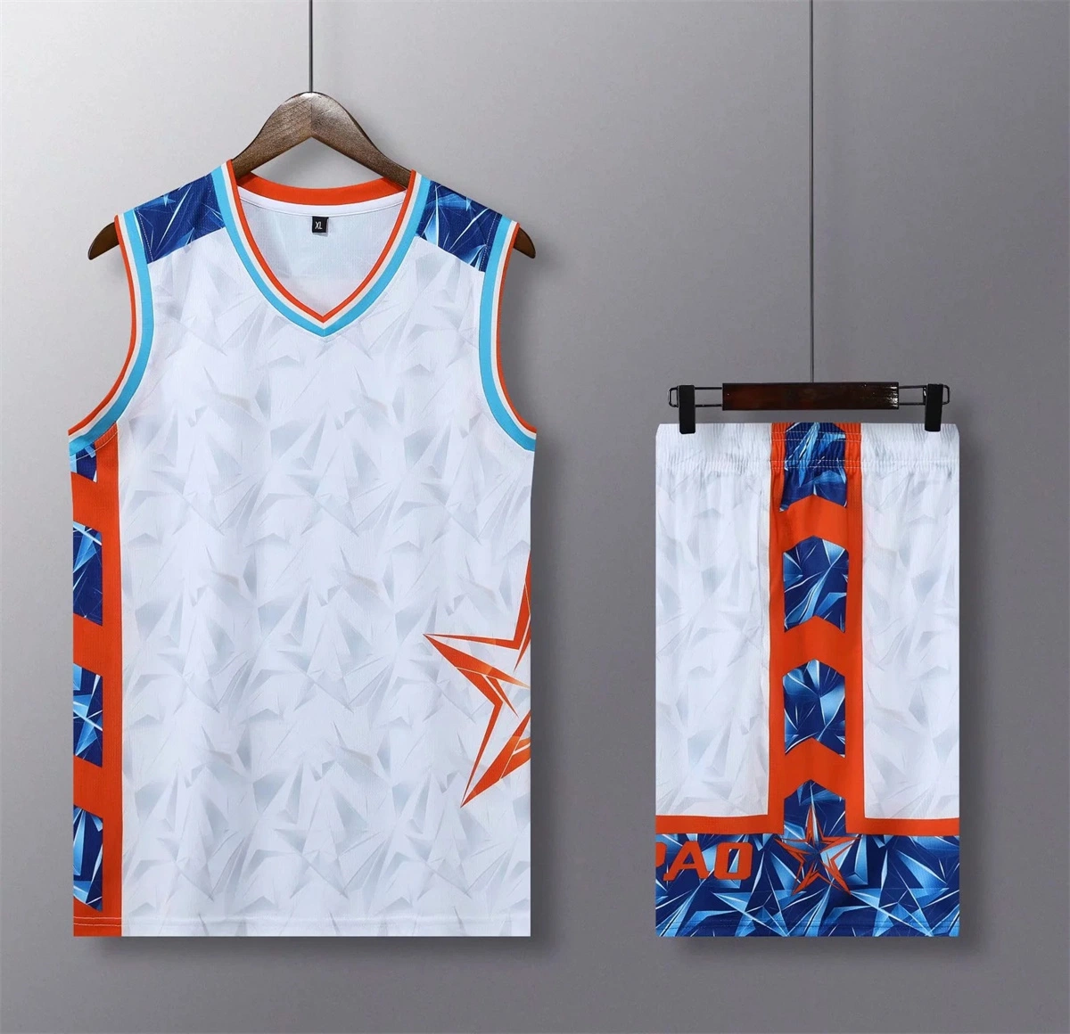 SJ-UB2011 Custom Team Basketball Uniformen Reversible Basketball Trikot Set für Sportbekleidung