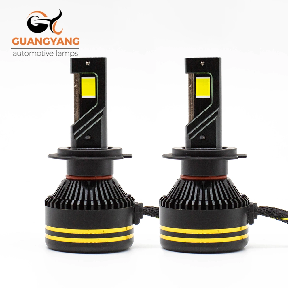 Car LED H7 R20 5585 Chips grandes 240 Watts 16000lm 6500K con sistema de refrigeración H7 LED