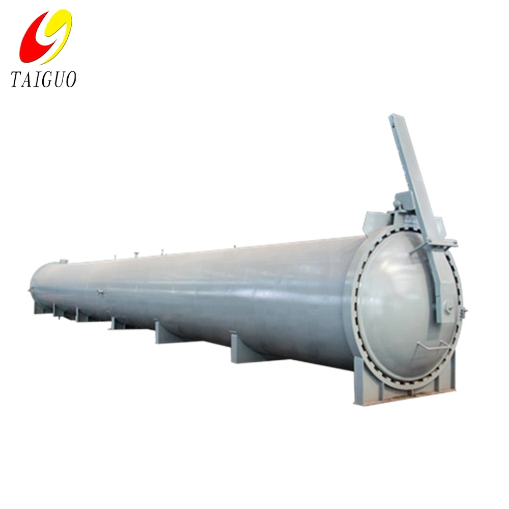Horizontal Industrial Steam Autoclave for Rubber Vulcanization