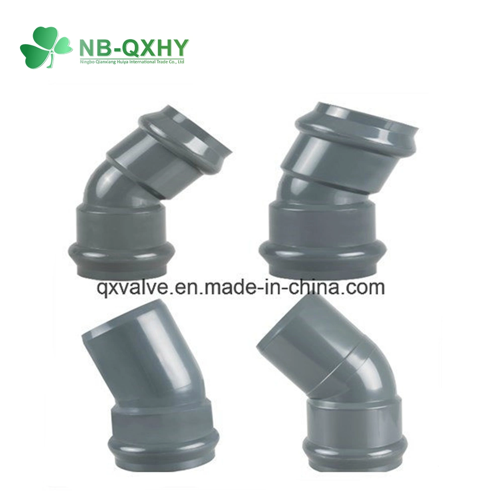 All Size Type PVC Fitting UPVC ASTM GB Pipe Fittings