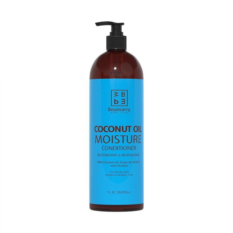 1000ml Private Label OEM Shampoo Bio natürliches Kokosöl Shampoo Und Conditioner