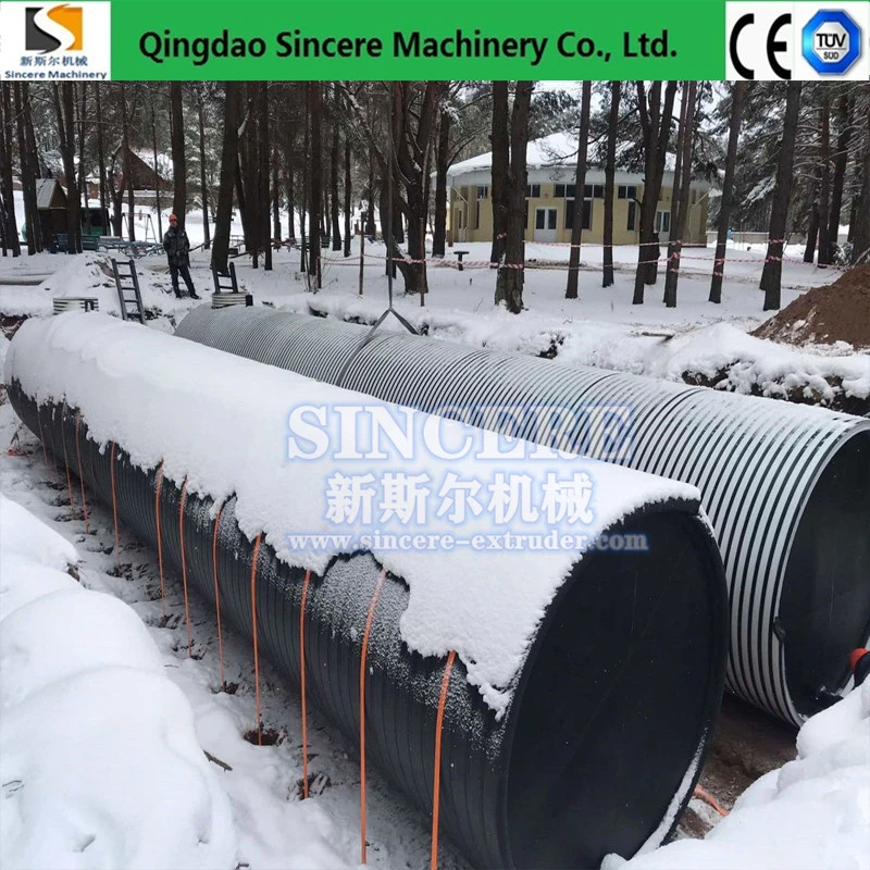 Thermoplastic Plastic Domestic Wastewater Filtration Pipeline Tank Extruding Manufacturing Equipment Machinery