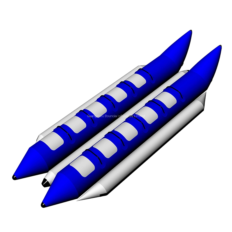 10 Человек надувные лодки бананов / летучих рыб на лодке по озеру или на море