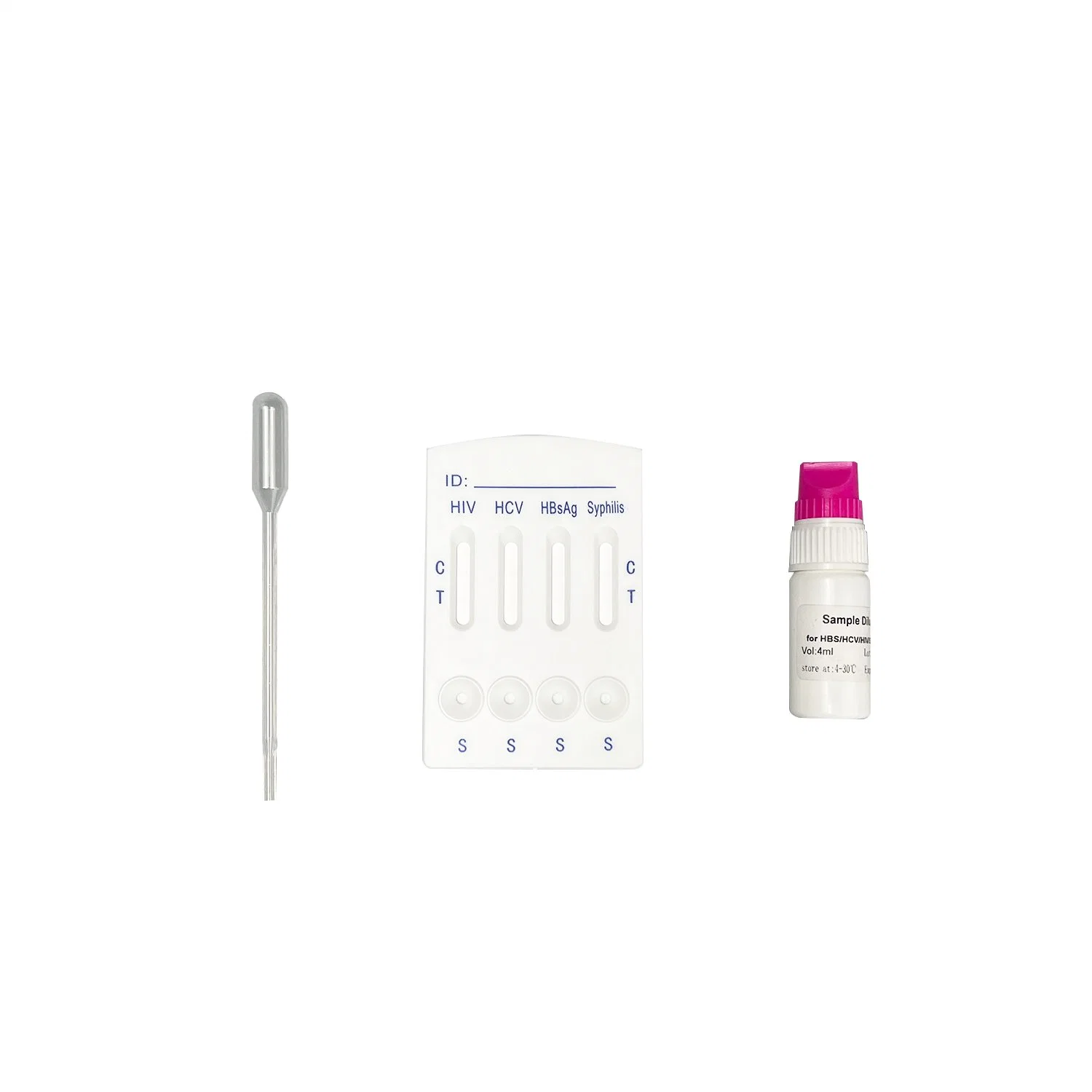 High quality/High cost performance  wholesale Mct H pylori/Hepatitis b/Hbsag/HCV/HIV Std One Step Diagnostics Antigen Rapid Test Kit