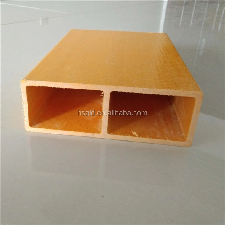 Fiberglass Pultruded Structure GRP FRP I-Beam Shape Pultrusion Profiles